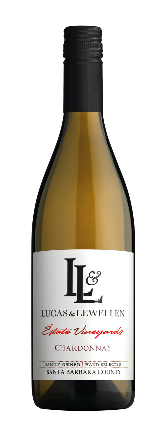Lucas & Lewellen Chardonnay 2021  Front Bottle Shot