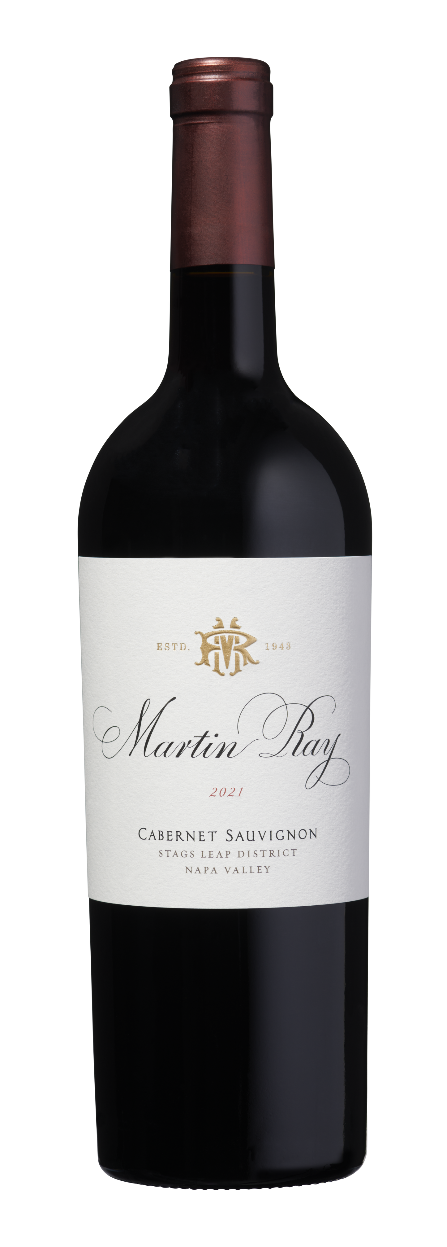 Martin Ray Stags Leap Cabernet Sauvignon 2021  Front Bottle Shot