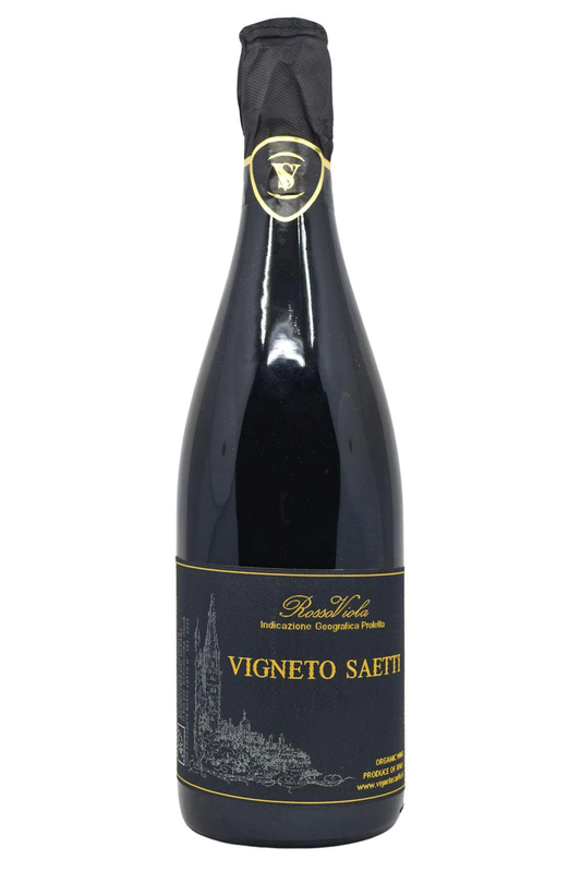 Saetti Emilia Romagna RossoViola Lambrusco 2023  Front Bottle Shot