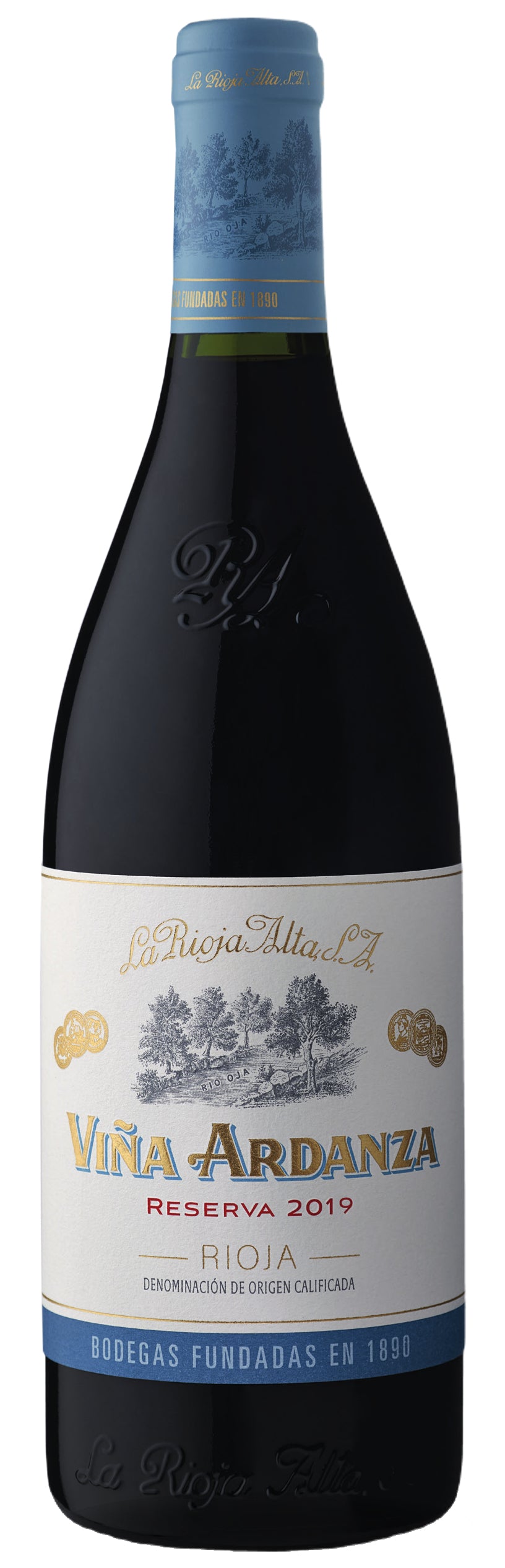 La Rioja Alta Vina Ardanza Reserva 2019  Front Bottle Shot