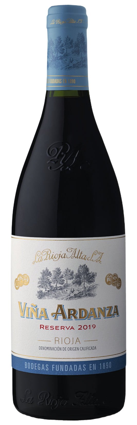 La Rioja Alta Vina Ardanza Reserva 2019  Front Bottle Shot
