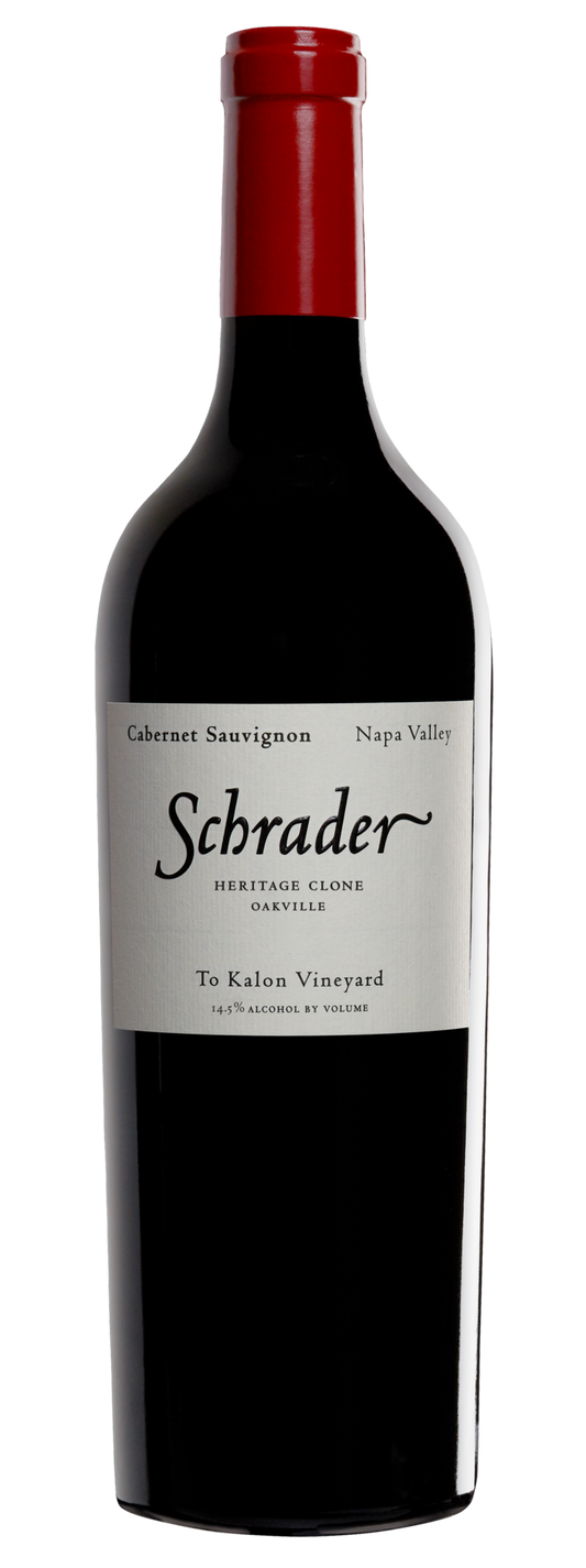 Schrader Heritage Clone Cabernet Sauvignon 2021  Front Bottle Shot
