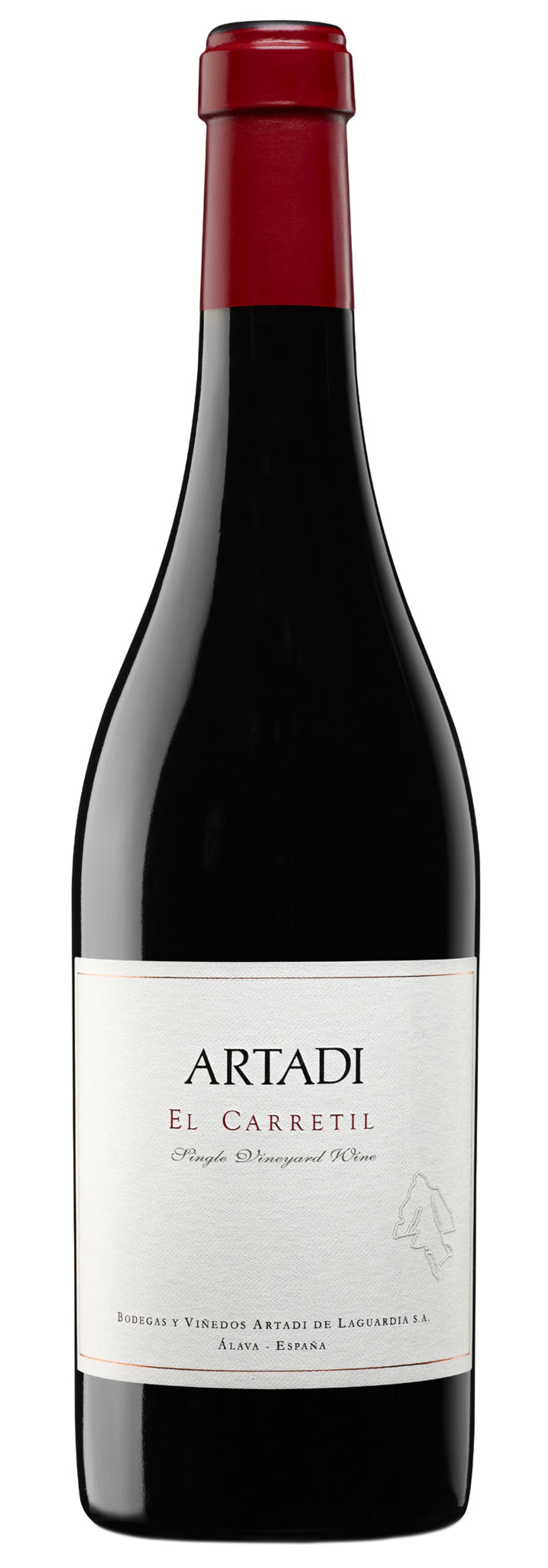 Artadi El Carretil 2021  Front Bottle Shot