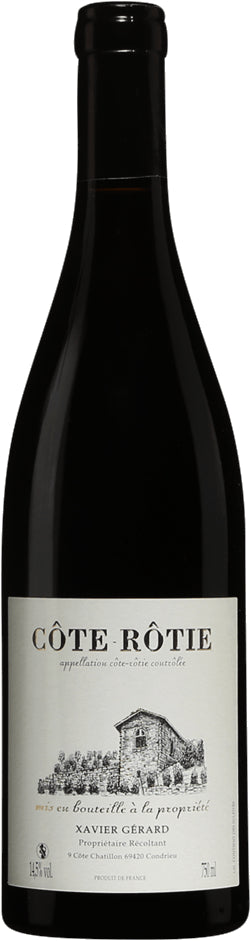 Xavier Gerard Cote-Rotie 2020  Front Bottle Shot