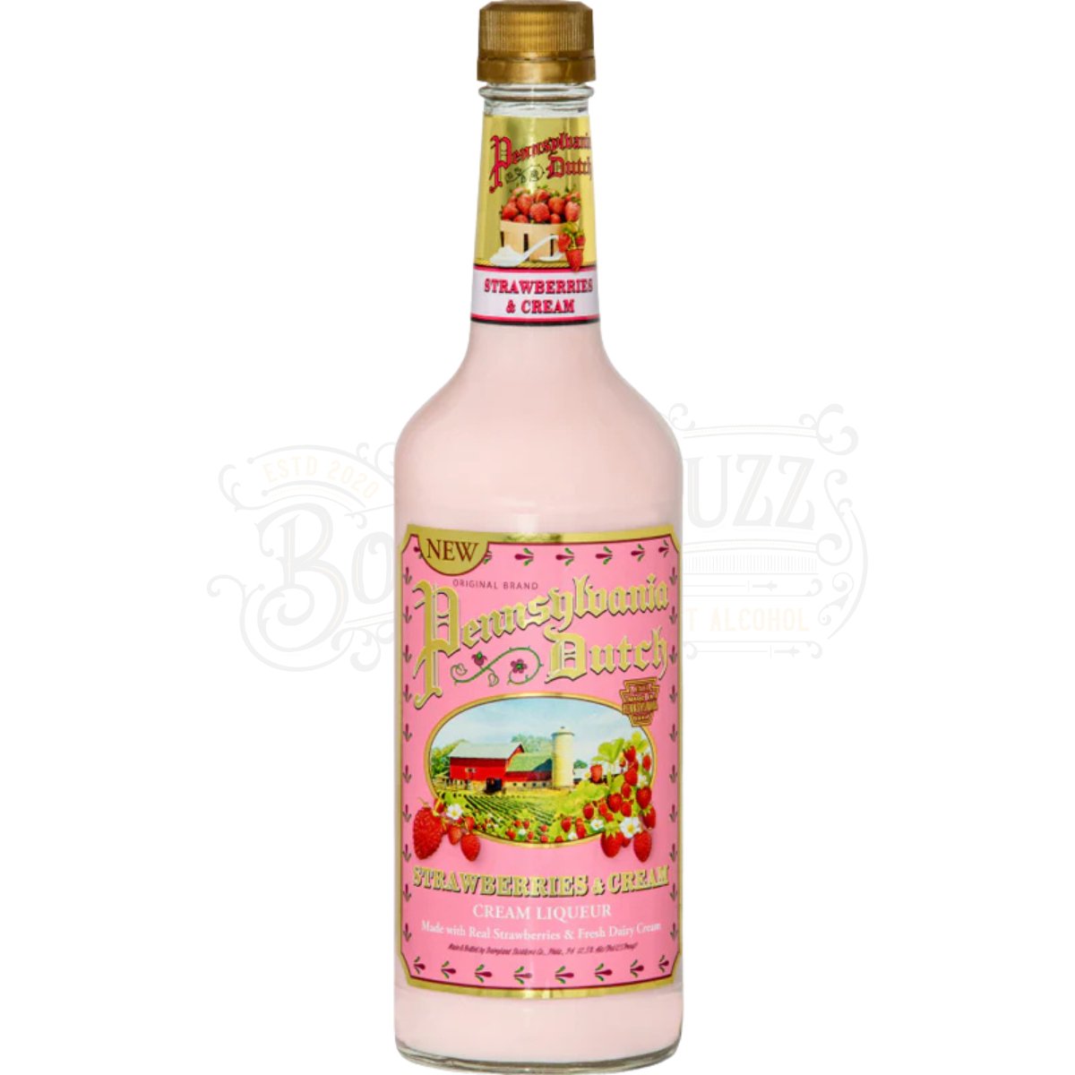 Pennsylvania Dutch Strawberries Cream Liqueur