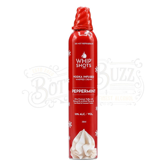 Whipshots Peppermint Vodka Infused Whipped Cream 200ml