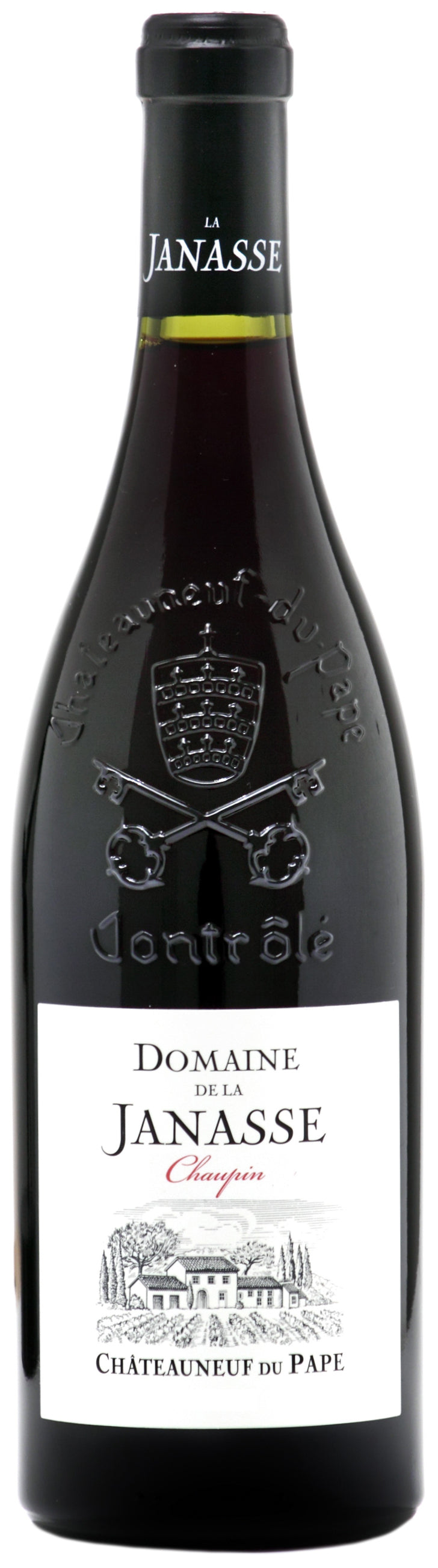 Domaine de la Janasse Chateauneuf-du-Pape Cuvee Chaupin 2022  Front Bottle Shot