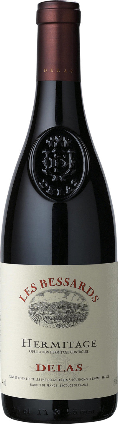 Delas Hermitage Les Bessards (1.5 Liter Magnum) 2014  Front Bottle Shot