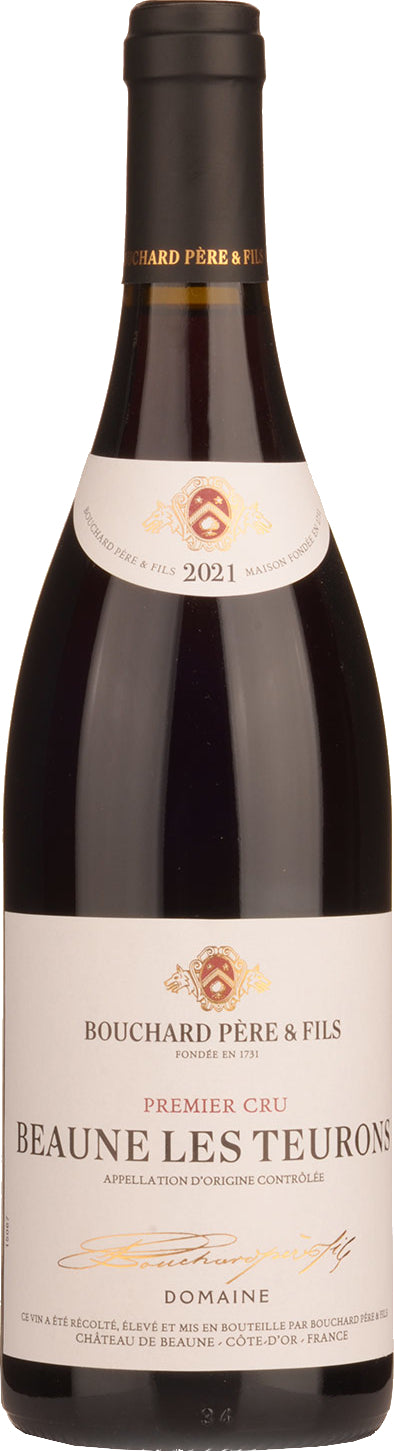 Bouchard Pere & Fils Beaune Les Teurons Premier Cru 2021  Front Bottle Shot