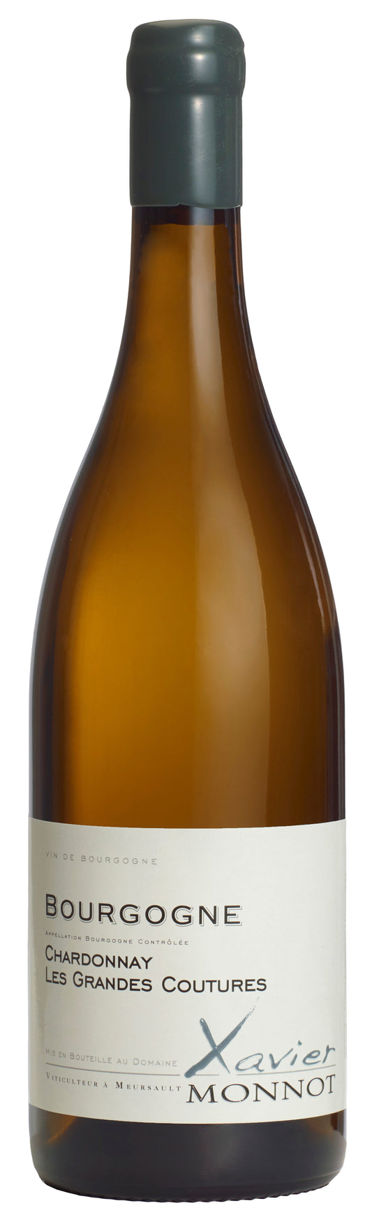 Xavier Monnot Bourgogne Les Grandes Coutures Chardonnay 2020  Front Bottle Shot