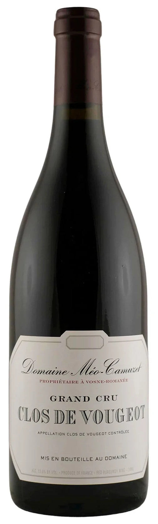Domaine Meo-Camuzet Clos de Vougeot Grand Cru 2022  Front Bottle Shot