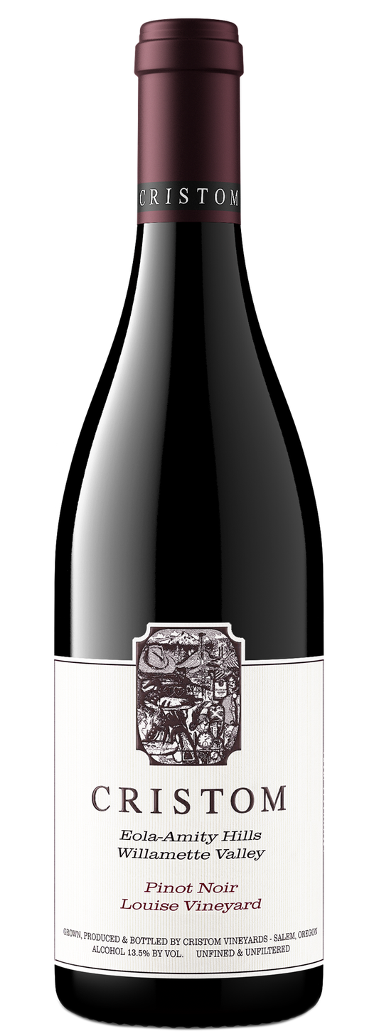 Cristom Louise Vineyard Pinot Noir 2022  Front Bottle Shot