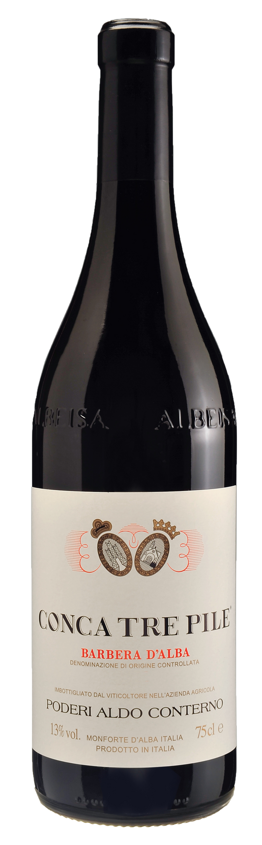 Aldo Conterno Conca Tre Pile Barbera d'Alba 2021  Front Bottle Shot