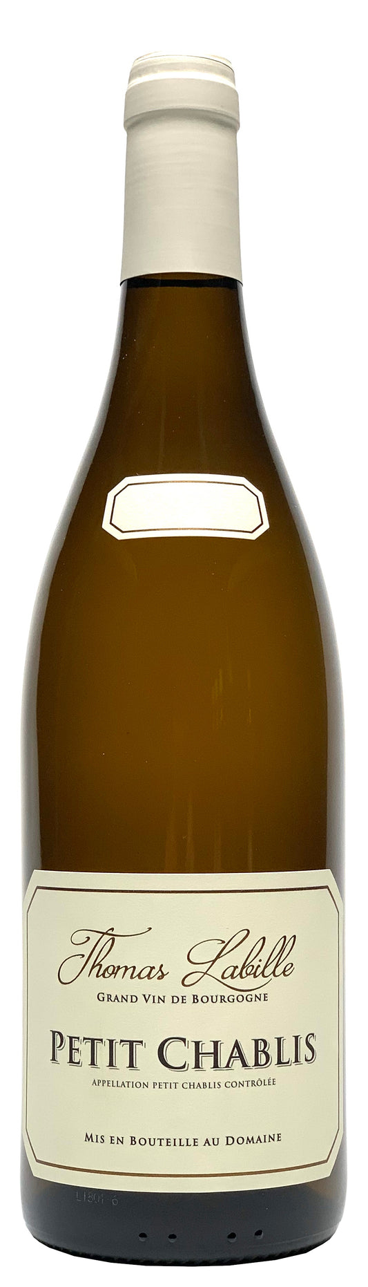 Thomas Labille Petit Chablis 2022  Front Bottle Shot