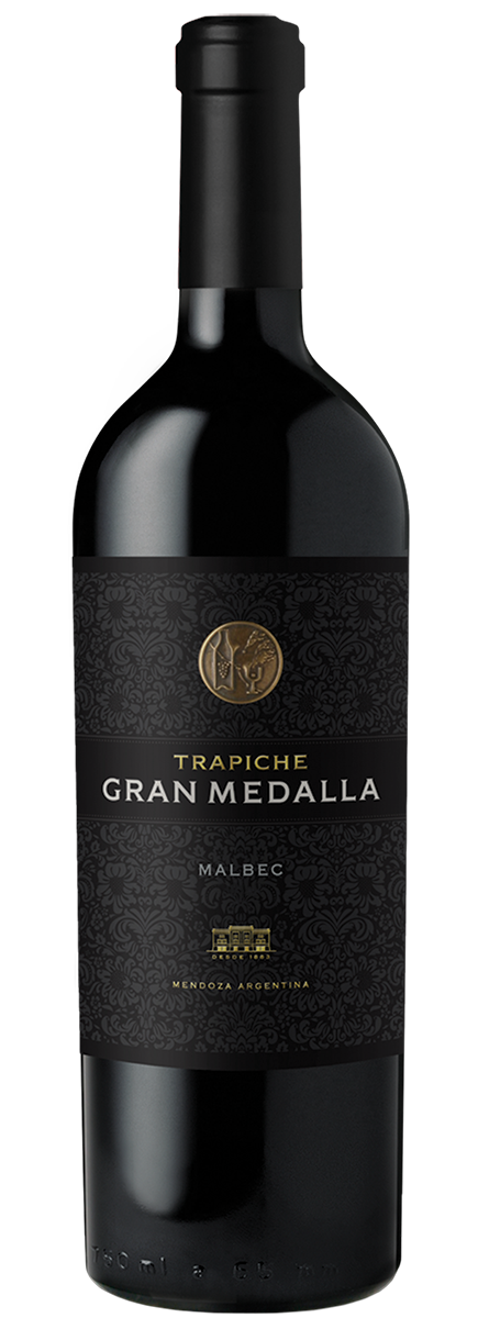Trapiche Gran Medalla Malbec 2020  Front Bottle Shot