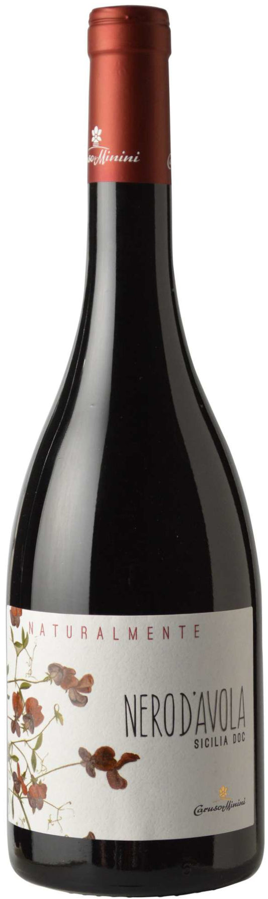 Caruso & Minini Naturalmente Bio Nero d'Avola 2022  Front Bottle Shot