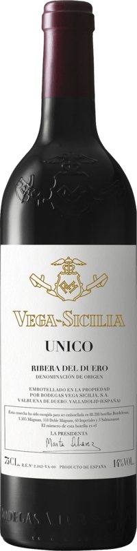 Tempos Vega Sicilia Unico Tinto 2014  Front Bottle Shot