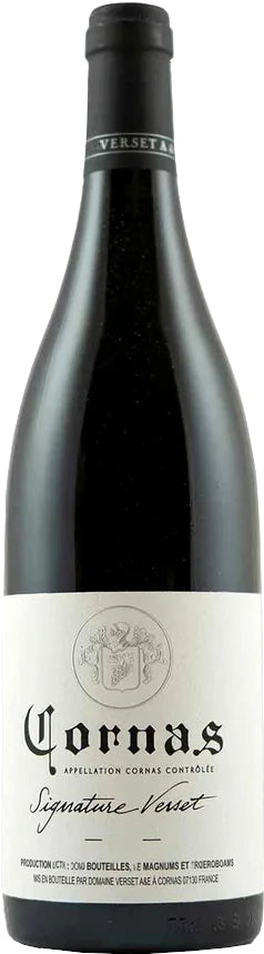 A & E Verset Signature Cornas 2022  Front Bottle Shot
