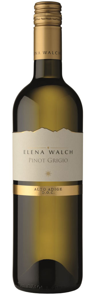 Elena Walch Pinot Grigio 2023  Front Bottle Shot