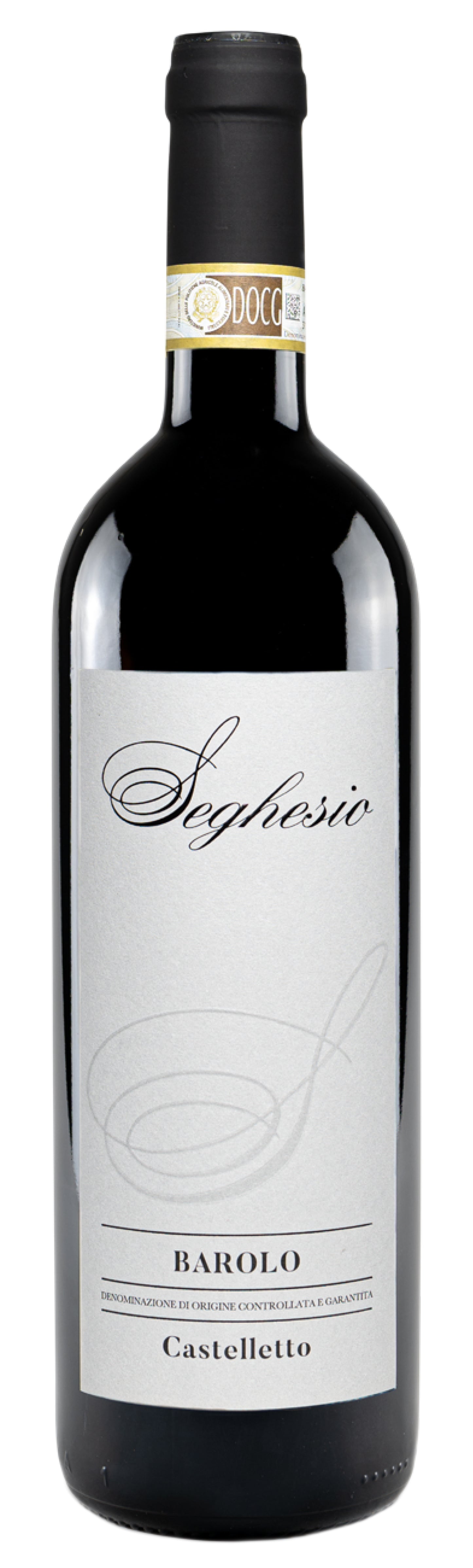 Fratelli Seghesio Barolo Castelletto 2019  Front Bottle Shot