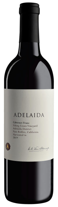 Adelaida Signature Select Cabernet Franc 2019  Front Bottle Shot