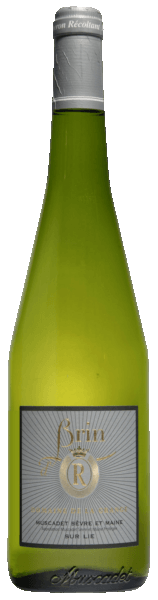 Domaine R de la Grange Muscadet Sevre et Maine Sur Lie Brin d'R 2021  Front Bottle Shot