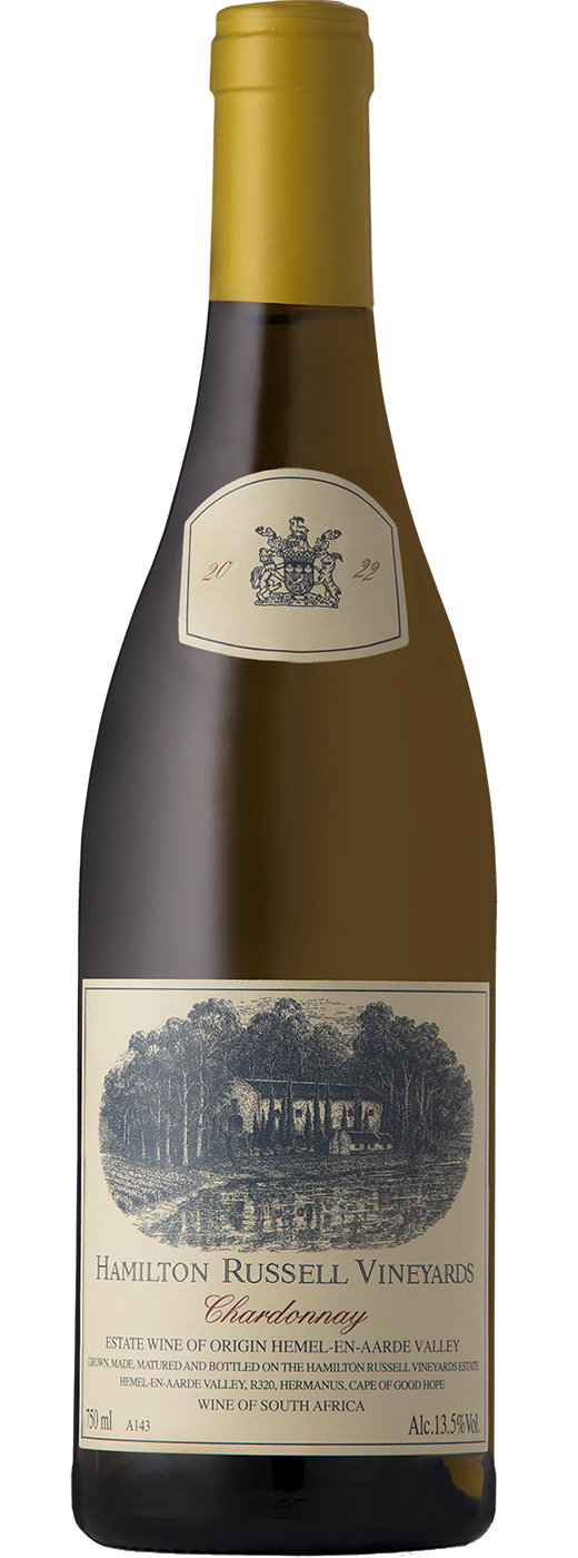 Hamilton Russell Chardonnay 2022  Front Bottle Shot