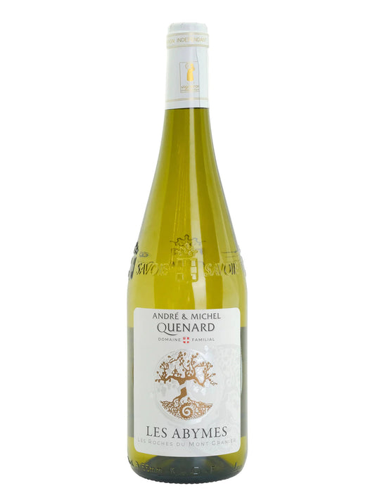 Andre & Michel Quenard Savoie Blanc Les Abymes 2023  Front Bottle Shot
