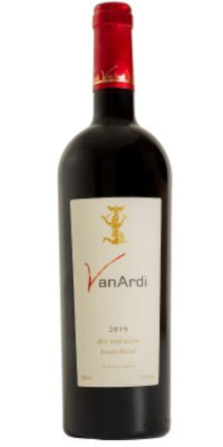 Van Ardi Red Blend 2019  Front Bottle Shot