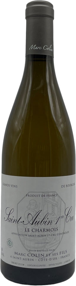 Marc Colin St-Aubin Les Charmois Premier Cru 2015  Front Bottle Shot