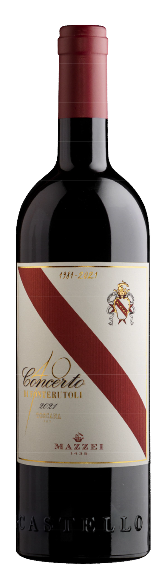 Mazzei Fonterutoli Concerto 2021  Front Bottle Shot