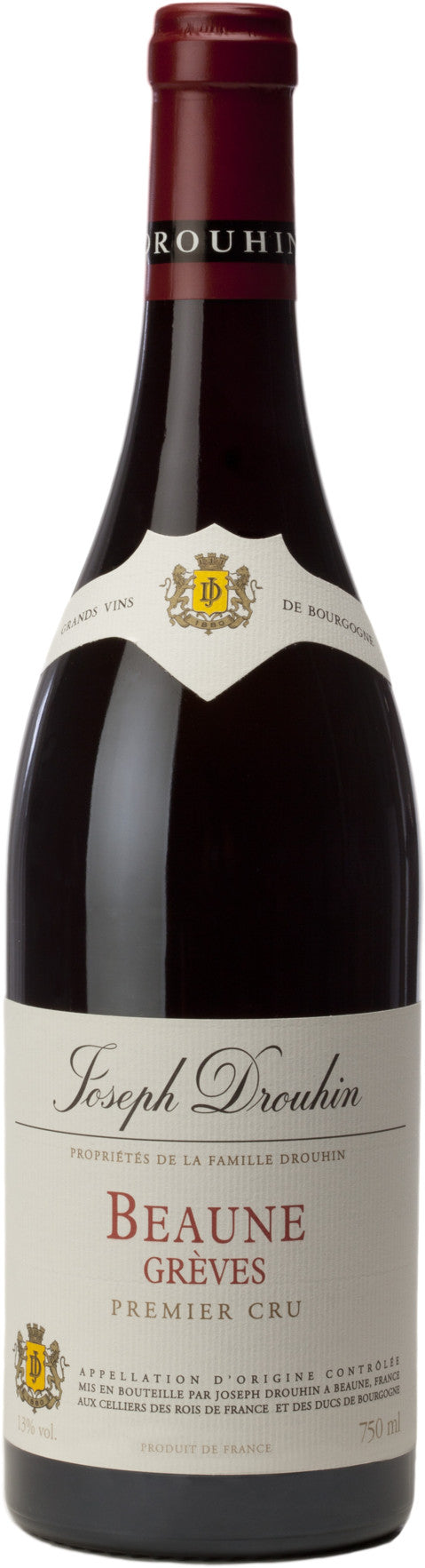 Joseph Drouhin Beaune Greves Premier Cru 2022  Front Bottle Shot