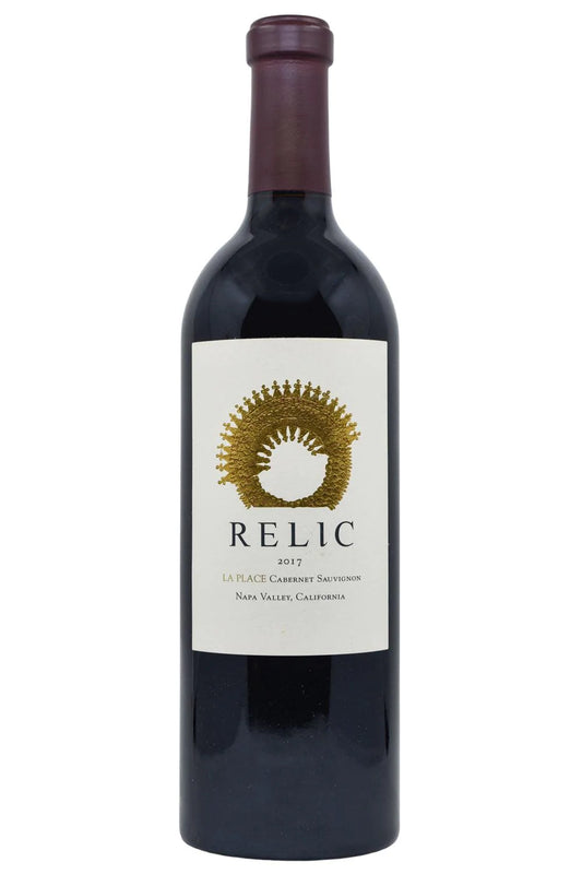 Relic Wine Cellars La Place Cabernet Sauvignon 2017  Front Bottle Shot