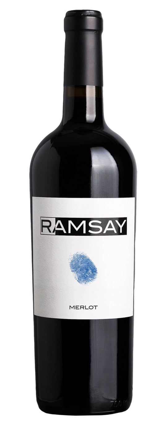 Ramsay Merlot 2022  Front Bottle Shot