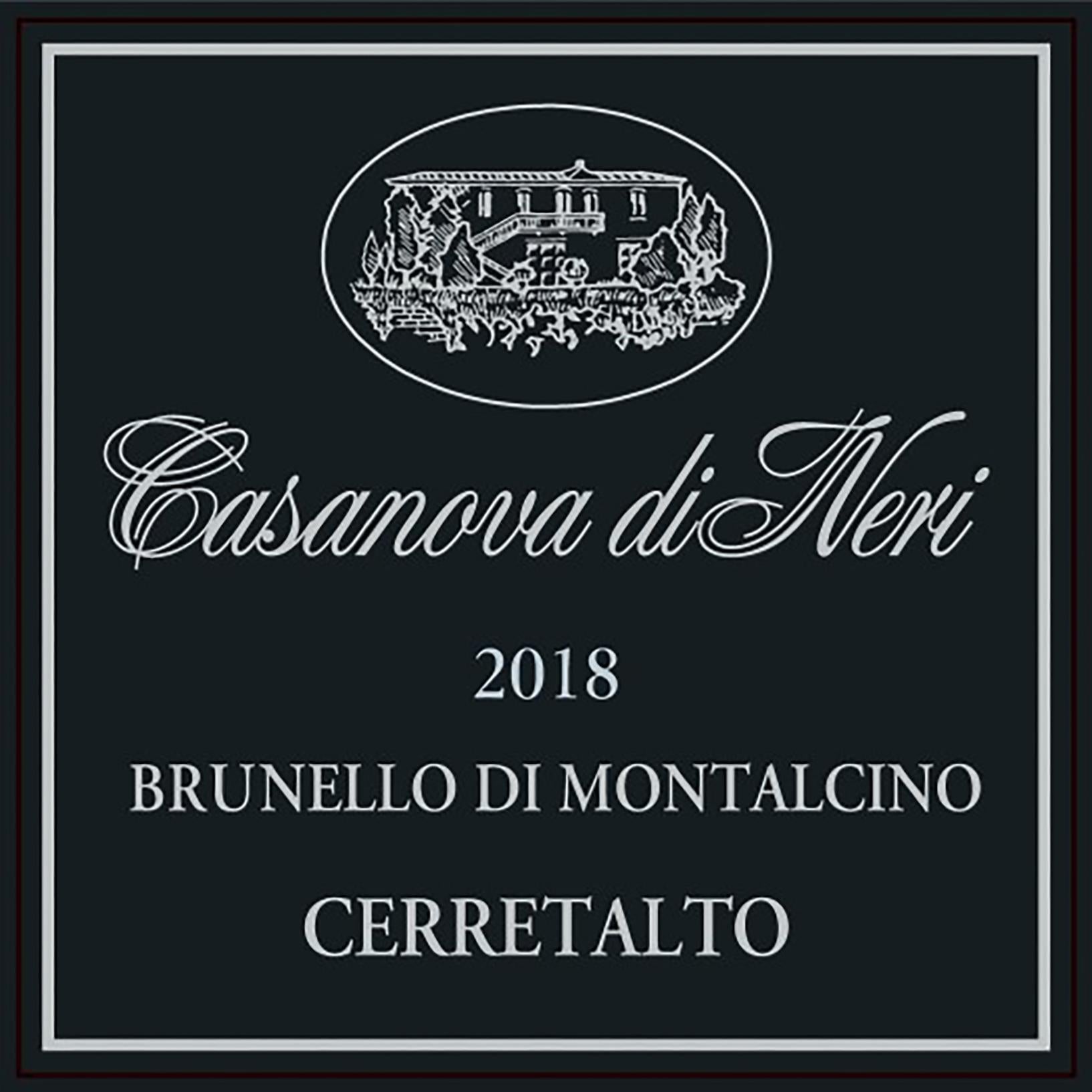 Casanova di Neri Brunello di Montalcino Cerretalto (3 Liter Bottle) 2018
