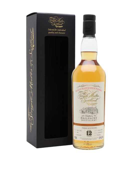 SINGLE MALTS OF SCOTLAND 2011 12 YEAR OLD DAILUAINE CASK 790 700 ML