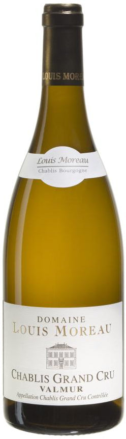 Domaine Louis Moreau Chablis Valmur Grand Cru 2020  Front Bottle Shot