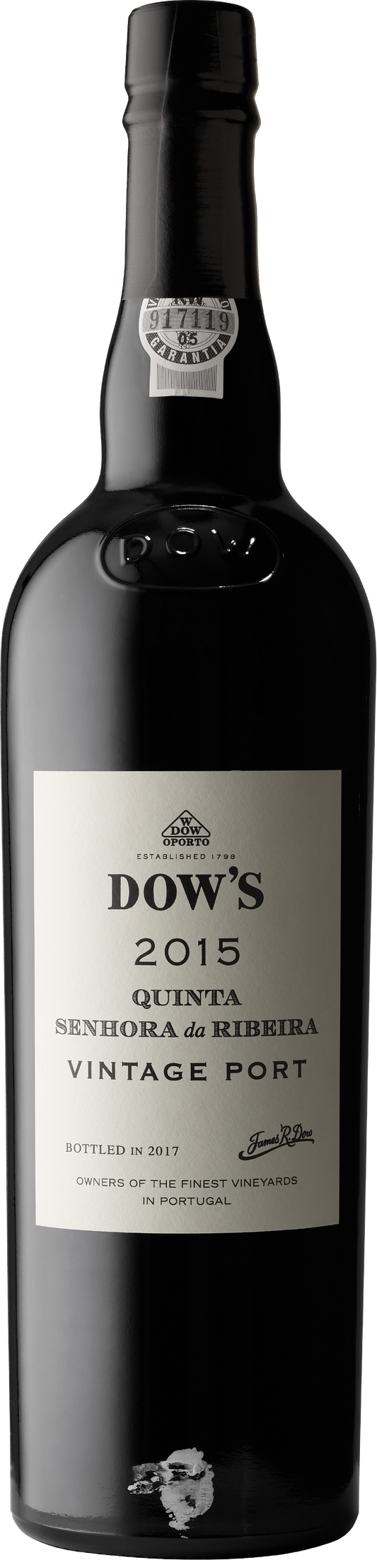 Dow's Quinta da Senhora da Ribeira 2015  Front Bottle Shot