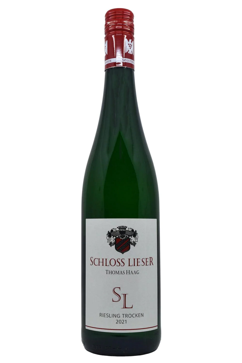 Schloss Lieser Estate Riesling Trocken 2021  Front Bottle Shot