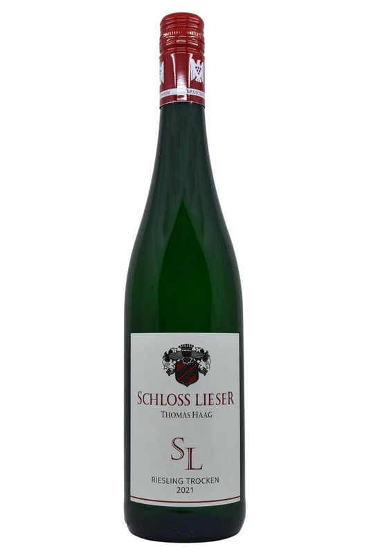 Schloss Lieser Estate Riesling Trocken 2021  Front Bottle Shot