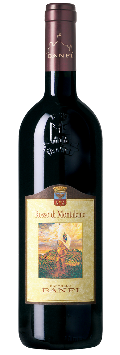 Banfi Rosso di Montalcino 2022  Front Bottle Shot