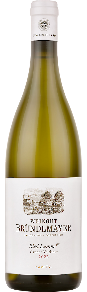 Brundlmayer Ried Lamm Gruner Veltliner 2022  Front Bottle Shot