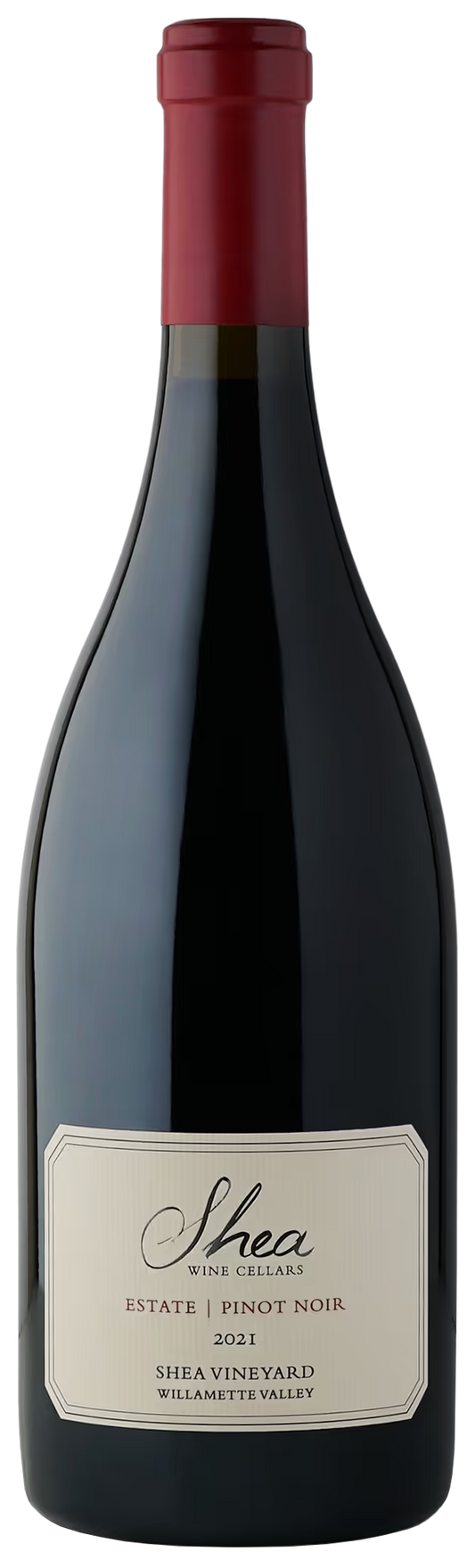 Shea Estate Shea Vineyard Pinot Noir 2021  Front Bottle Shot