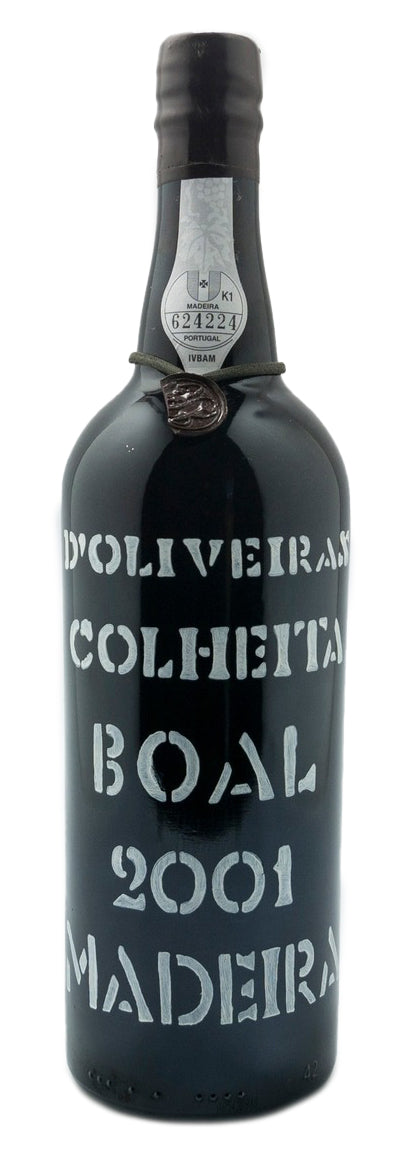 D'Oliveira Boal Madeira 2001  Front Bottle Shot
