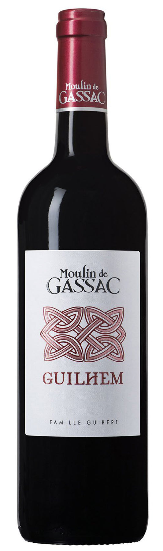 Moulin de Gassac Pays d'Herault Guilhem Rouge 2022  Front Bottle Shot