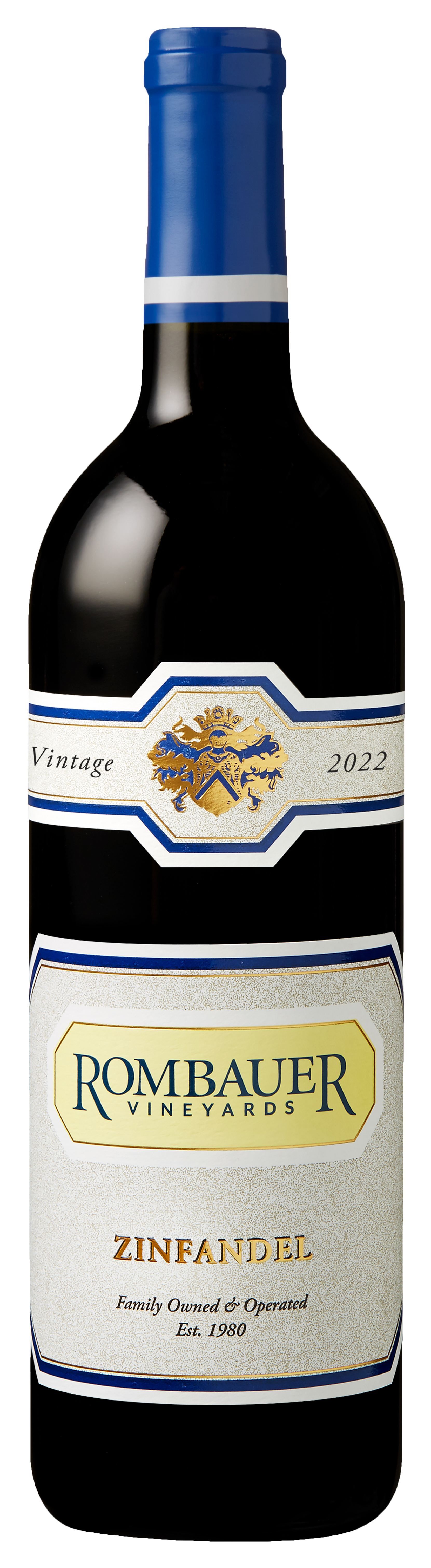 Rombauer California Zinfandel 2022  Front Bottle Shot