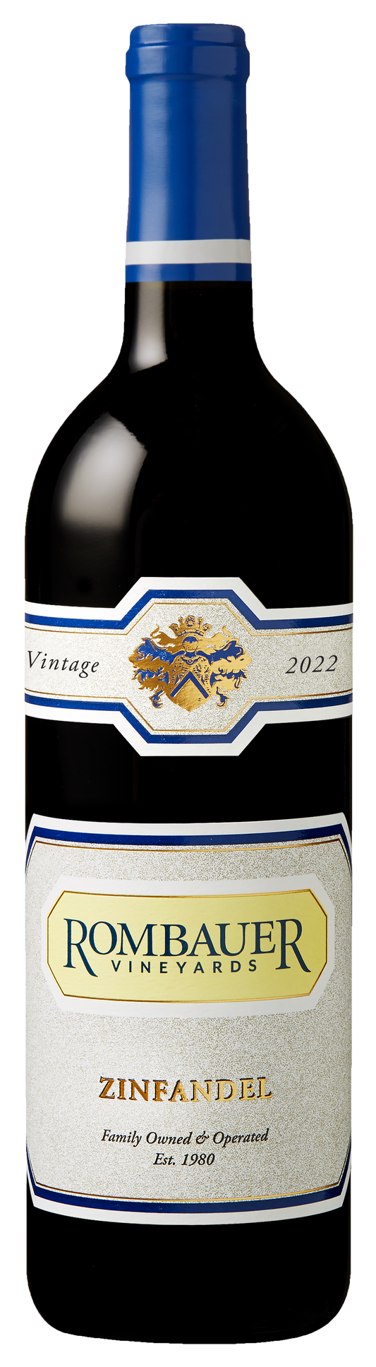Rombauer California Zinfandel 2022  Front Bottle Shot