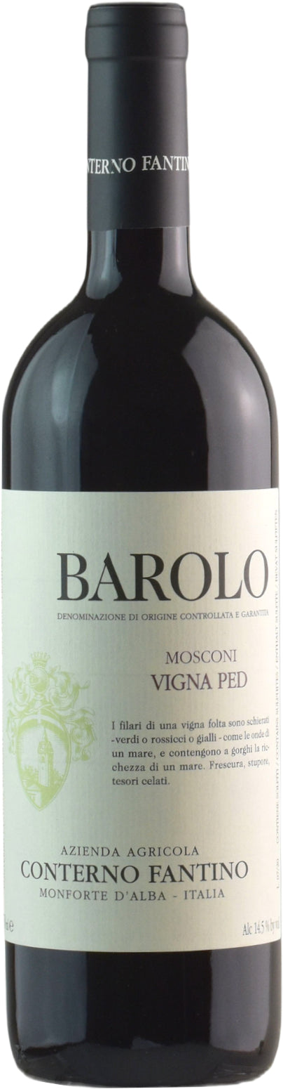 Conterno Fantino Barolo Mosconi Vigna Ped 2020  Front Bottle Shot