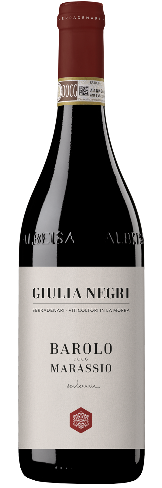 Giulia Negri Barolo Marassio 2020  Front Bottle Shot