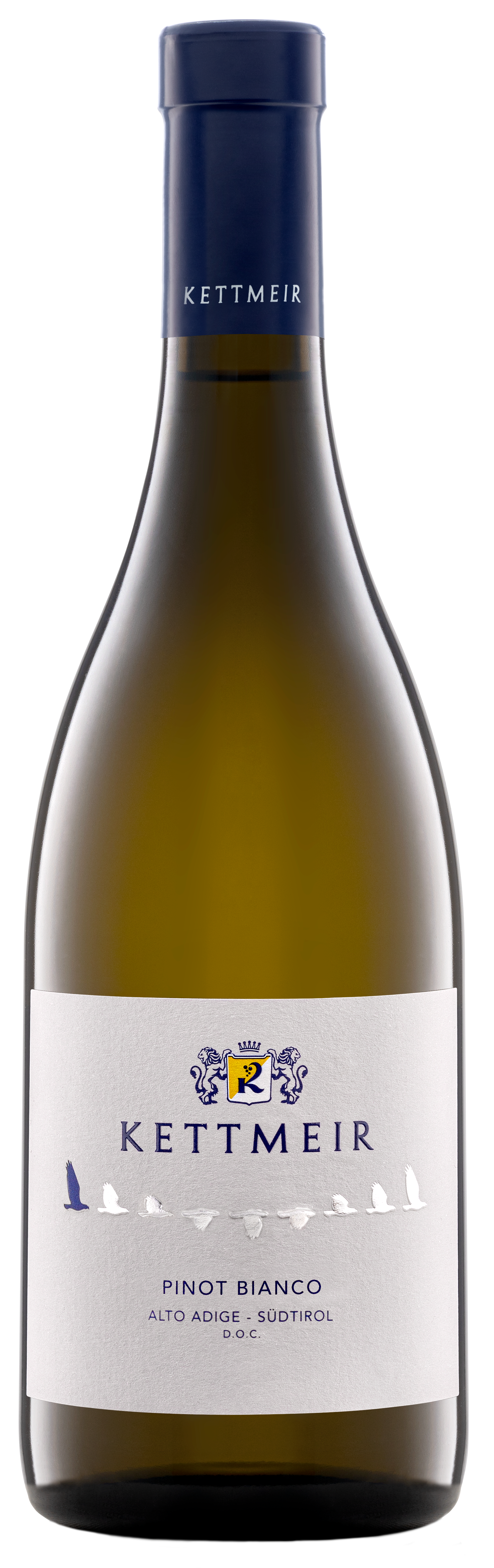 Kettmeir Pinot Bianco 2023  Front Bottle Shot